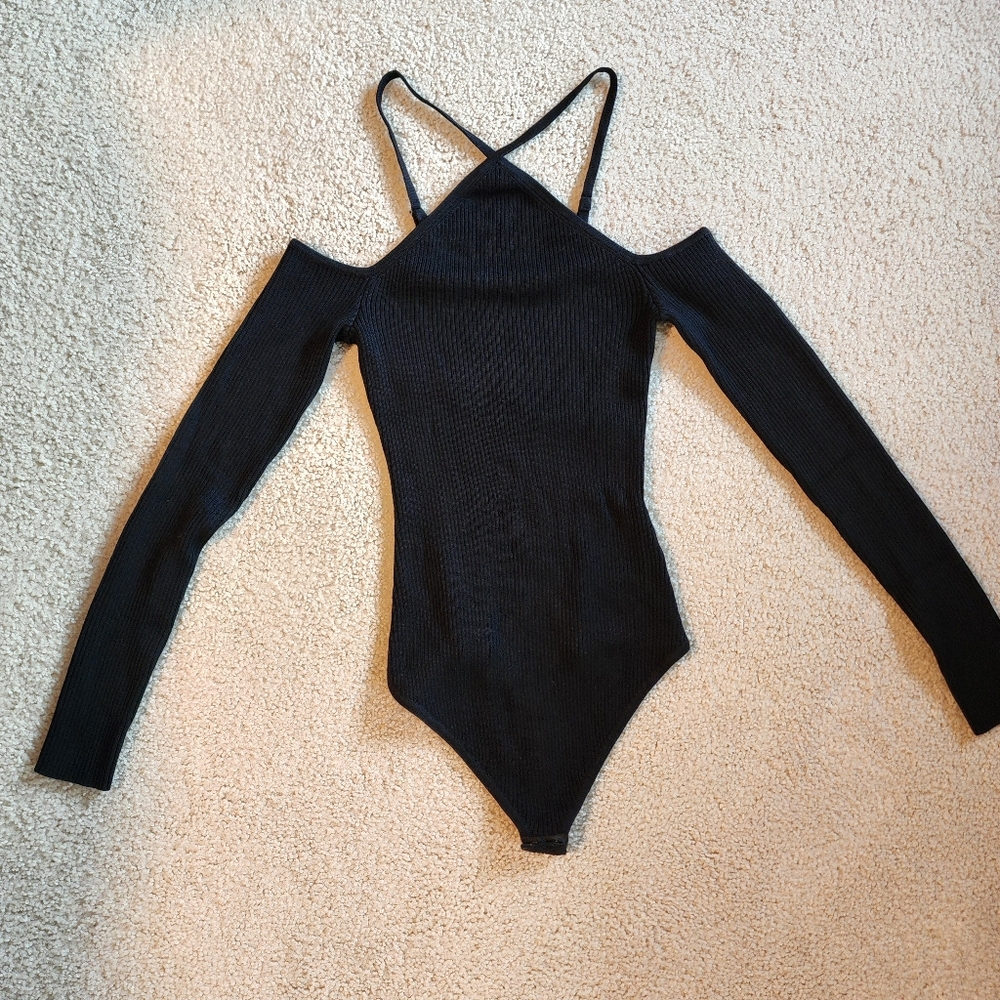 Off shoulder body suit